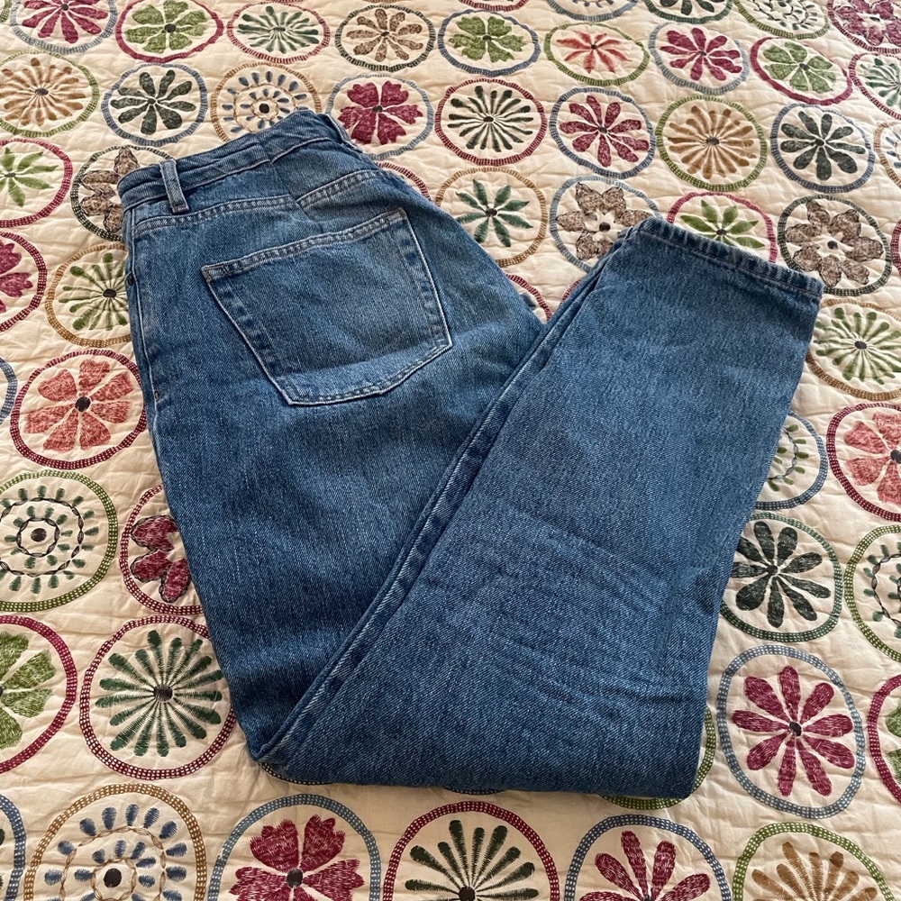 Topshop Mom Jeans, 30 waist